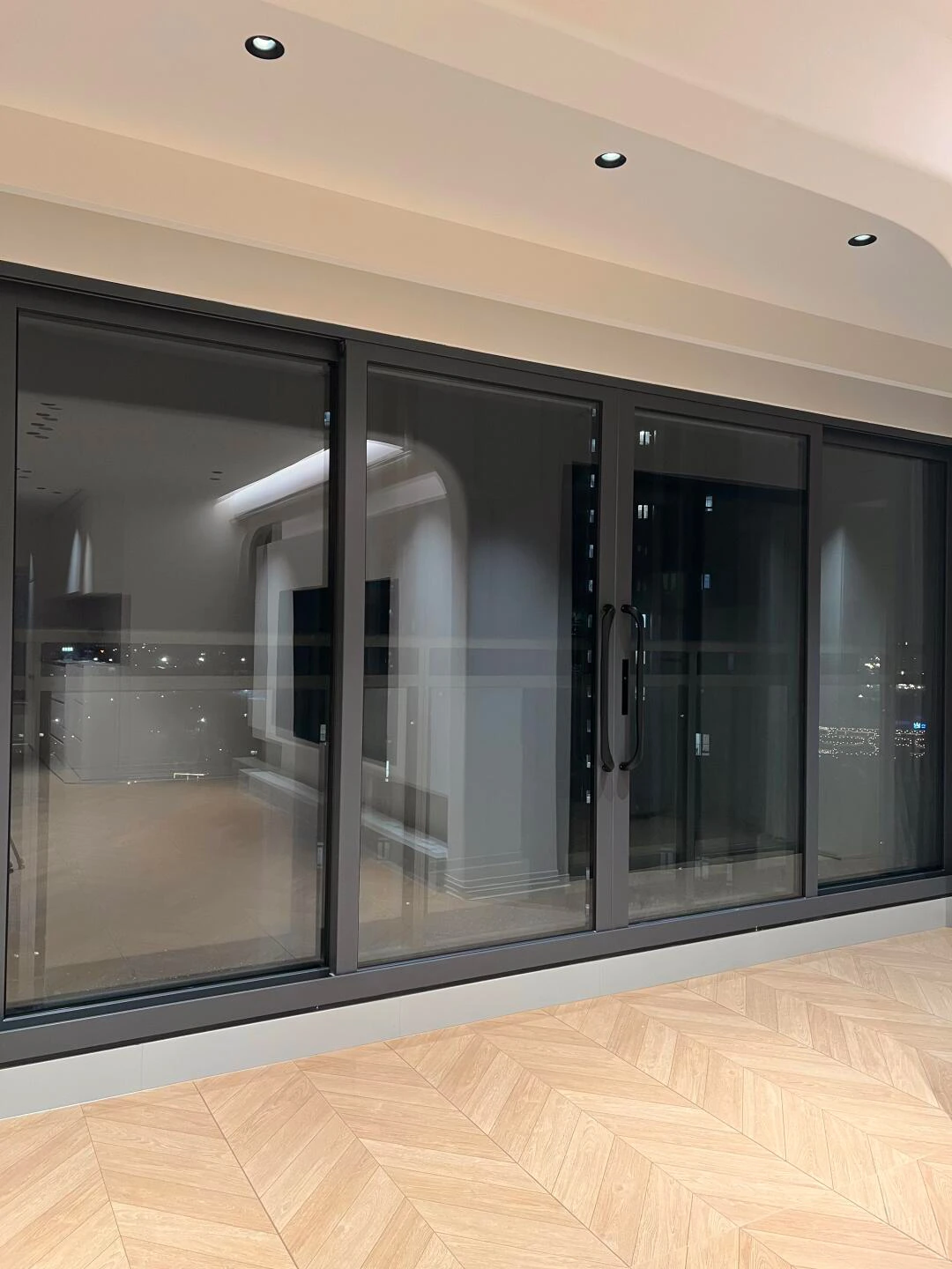 aluminum sliding door